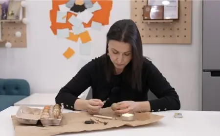 Солом’яний павук, писанки та витинанки: одеська мисткиня щомісяця створює автентичні українські вироби