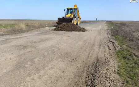 На Одещині стартували роботи з відновлення ділянки траси Т-16-07 між селом Кислиця та містом Кілія