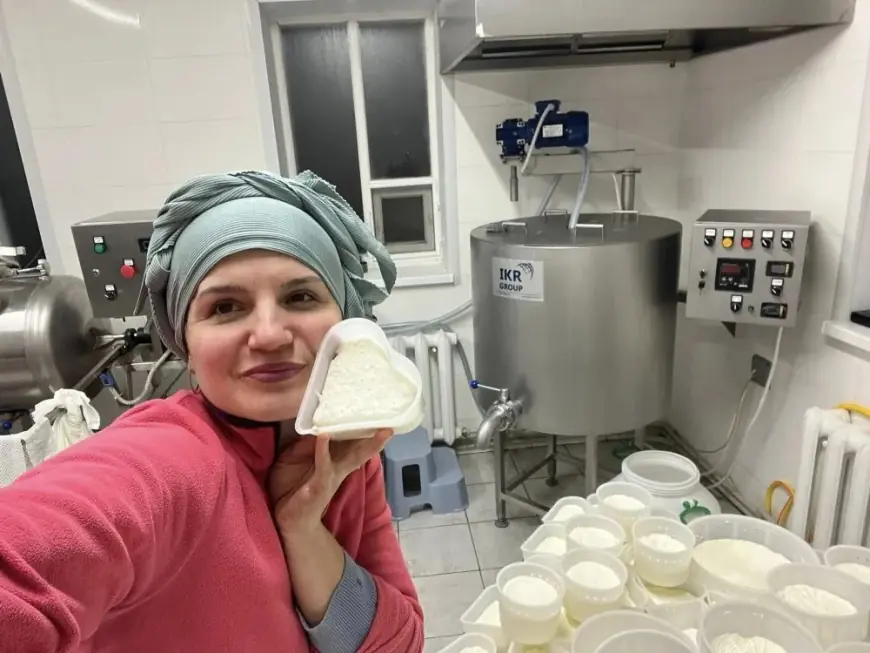 Фермерка з Полтавщини відкрила сироварню завдяки грантовому фінансуванню