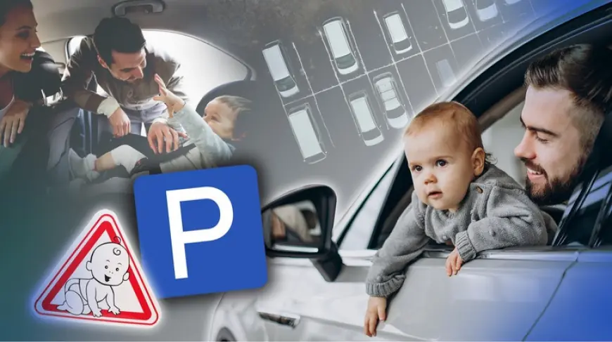 Новий закон: 5% паркувальних місць для авто з дітьми до 3 років