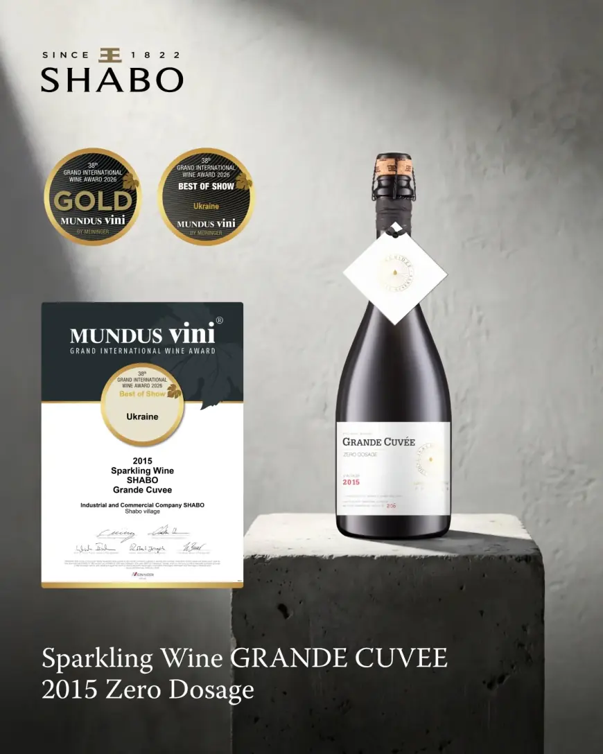 Вина SHABO отримали кілька нагород престижного міжнародного конкурсу Mundus Vini Spring Tasting 2026