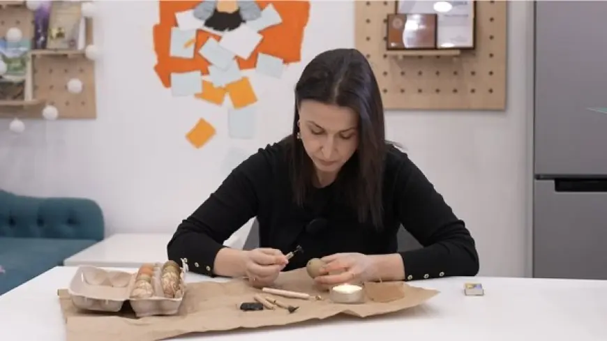 Солом’яний павук, писанки та витинанки: одеська мисткиня щомісяця створює автентичні українські вироби