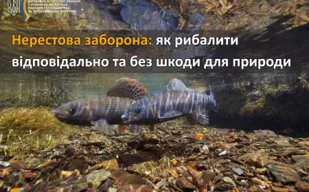 Нерестова заборона: як рибалити відповідально та без шкоди для природи