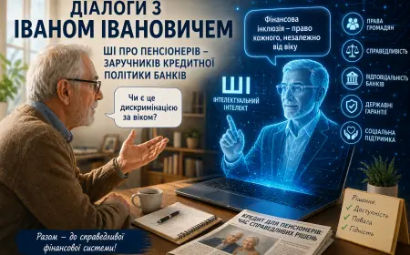 «ІІ» ПРО ПЕНСІОНЕРІВ — ЗАРУЧНИКІВ КРЕДИТНОЇ ПОЛІТИКИ БАНКІВ
