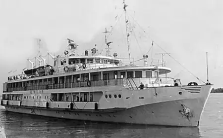 Теплохід «Бєлінський».  Легенда пасажирського флоту Дунайського пароплавства