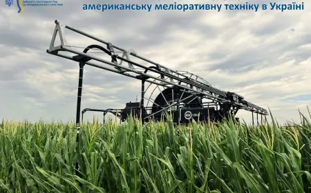 Реформа меліорації: ОВК формують попит на американську меліоративну техніку в Україні