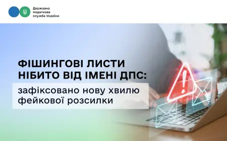 Фішингові листи нібито від імені ДПС: зафіксовано нову хвилю фейкової розсилки