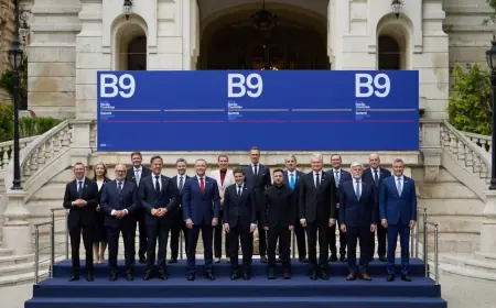 "Підтримка України - це інвестиція в нашу власну безпеку": в Бухаресті відбувся саміт В9