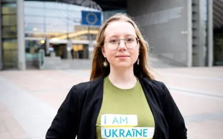 Школярка  з Одещини закликала європейців рятувати вкрадених українських дітей