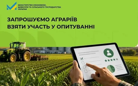 Мінекономіки запустило всеукраїнське опитування "Голоси аграріїв" для підтримки фермерів