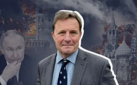 "путіна можуть змусити вивести військових": інтерв'ю полковника з Британії про ізоляцію Криму та завершення війни