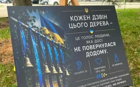 "Дзвони надії" безвісти зниклих та військовополонених в Ізмаїлі