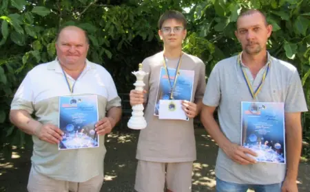 Шахісти святкують