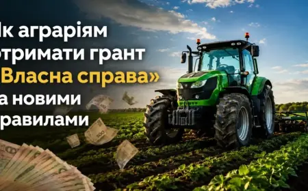 Як аграріям отримати грант "Власна справа" за новими правилами