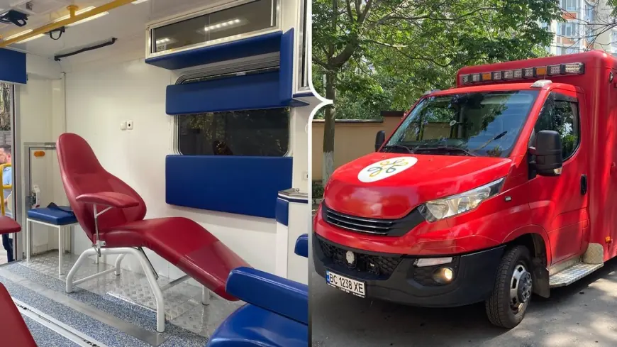 Одещина отримала третій в Україні мобільний пункт донорства крові RedBus від Українського Бізнес-Братства