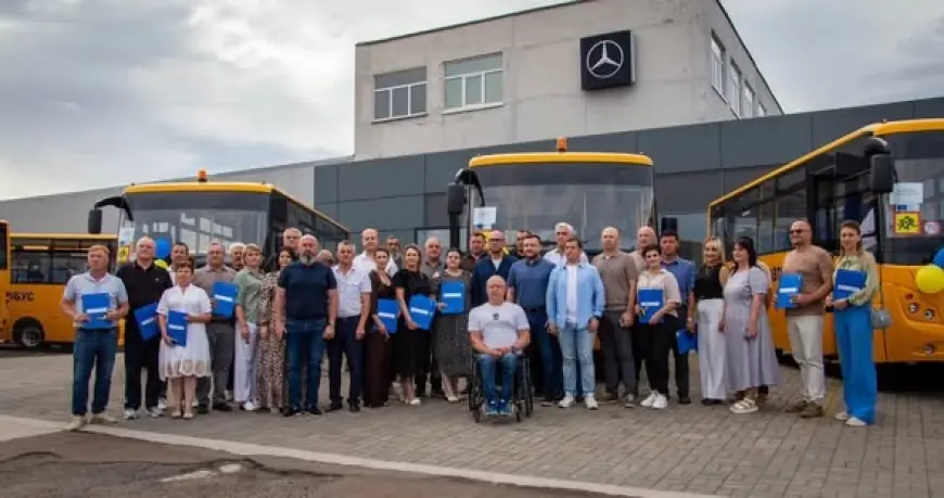 Одещина отримала першу партію нових інклюзивних шкільних автобусів у межах програми Ukraine Facility