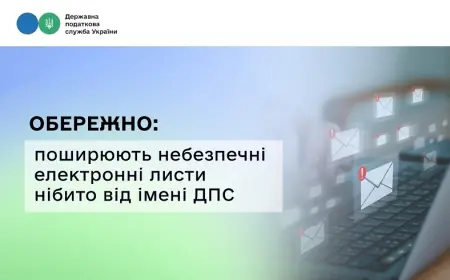 На Одещині поширюють небезпечні електронні листи нібито від імені ДПС