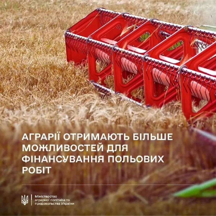 Уряд удосконалив умови пільгового кредитування для сільськогосподарських товаровиробників