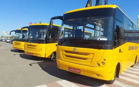 П’ять громад Одещини отримали інклюзивні шкільні автобуси