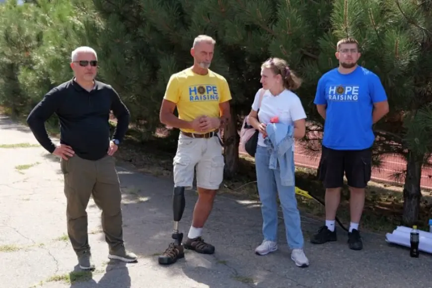 Одещину в межах благодійної експедиції відвідав канадський ветеран Джейкоб Кепка