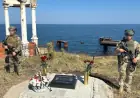 На острові Зміїний відкрили меморіальний знак "НЕБЕСНИЙ ДОЗОР"