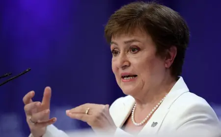 Глава МВФ Крісталіна Георгієва розповіла про ризики від буму ШІ