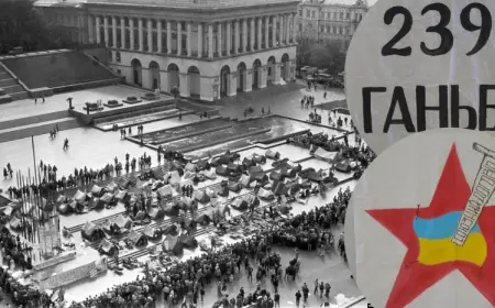 Революція на граніті - як Перший Майдан змусив капітулювати уряд УРСР у 1990-му