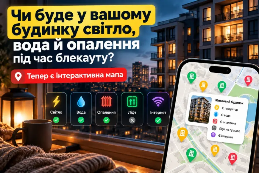 В Україні запрацювала інтерактивна мапа енергонезалежності житла